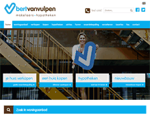 Tablet Screenshot of bertvanvulpen.nl